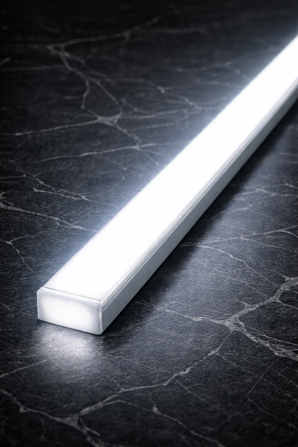 Lámpara LED delgado 1m 20w Luz Fria