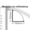Lámpara LED Esquinero 1m dimmer